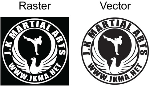 Logo redraw to a vector for printing on to a uniform